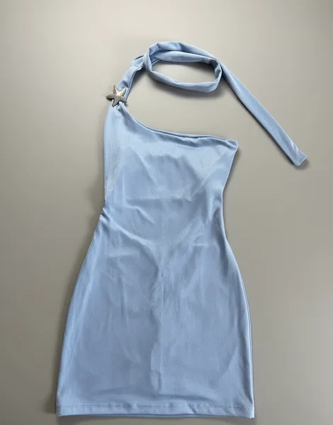 Vestido corbata🩵