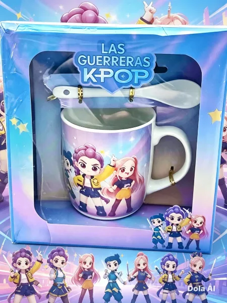 Taza Guerreras Kpop 