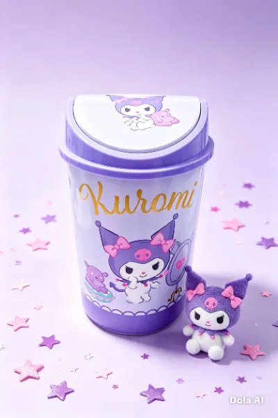 Cesto de basura sanrio Kuromi - imagen 4