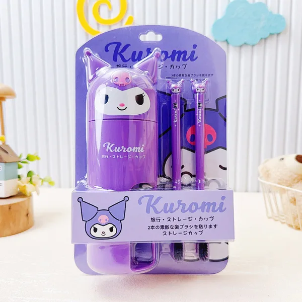 Set de cepillo + portacepillo KUROMI - imagen 2