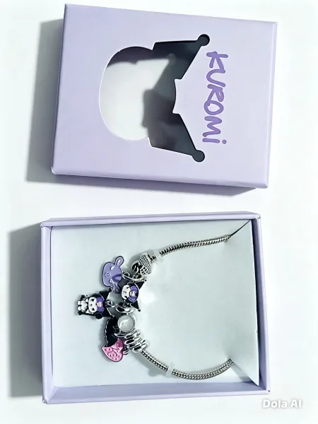 Pulcera kuromi modelo pandora original - imagen 2